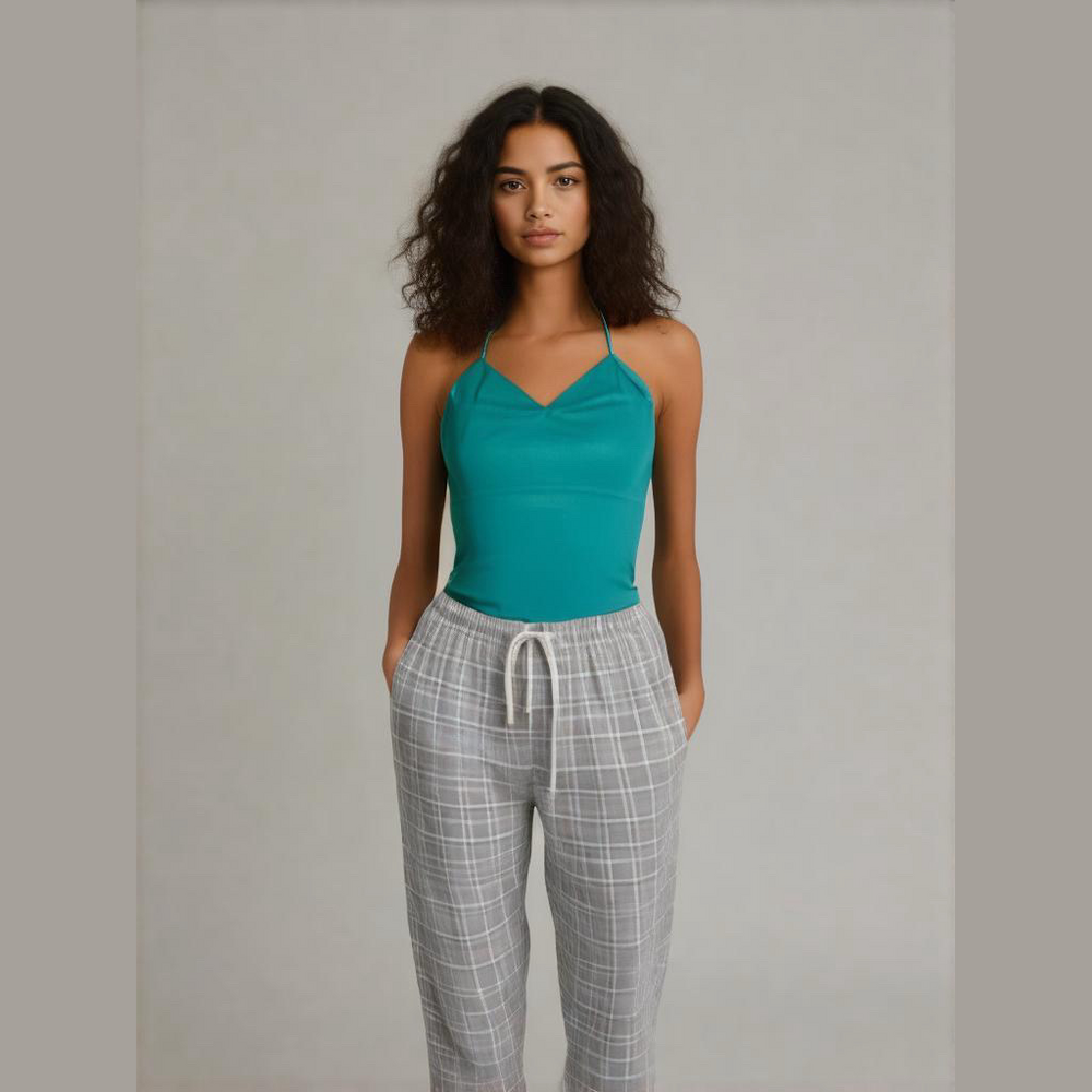 NWOT Free People Intimately Long Teal Cami Tank